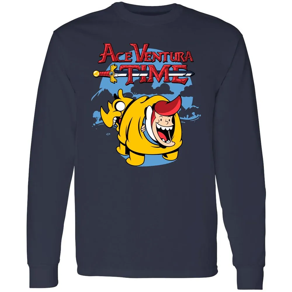 Long Sleeve T-Shirt - G9R6B53F - Navy - 12