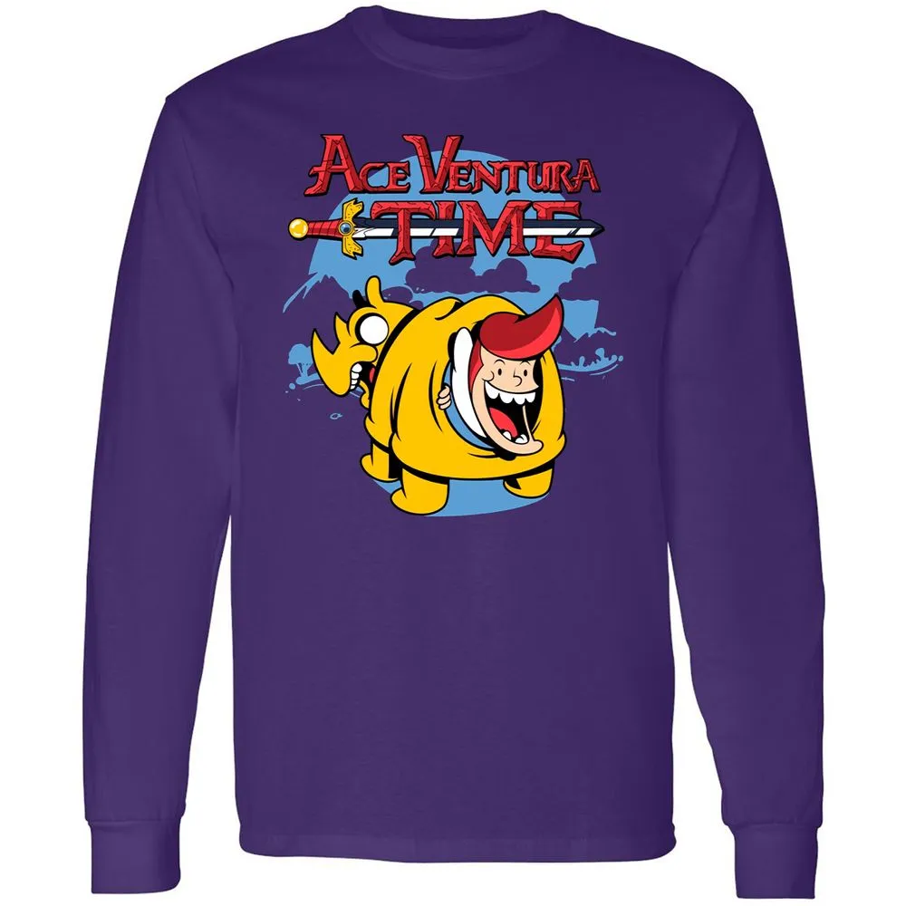 Long Sleeve T-Shirt - G9R6B53F - Purple - 13