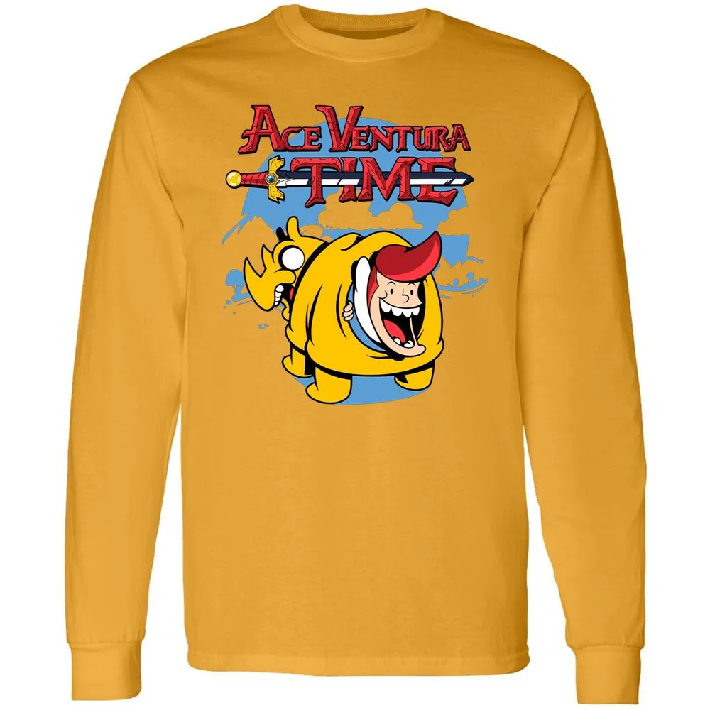 Long Sleeve T-Shirt - G9R6B53F - Gold - 9