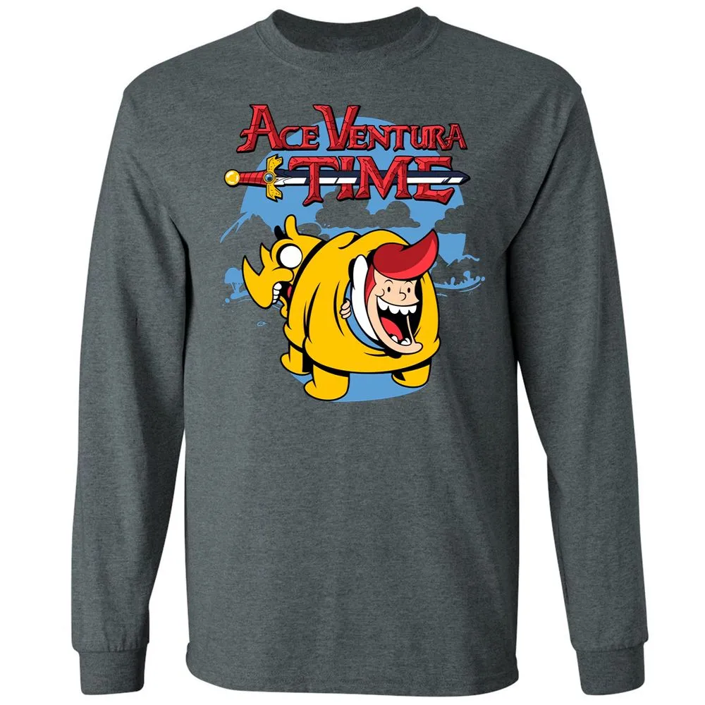 Long Sleeve T-Shirt - G9R6B53F - Dark Heather - 15