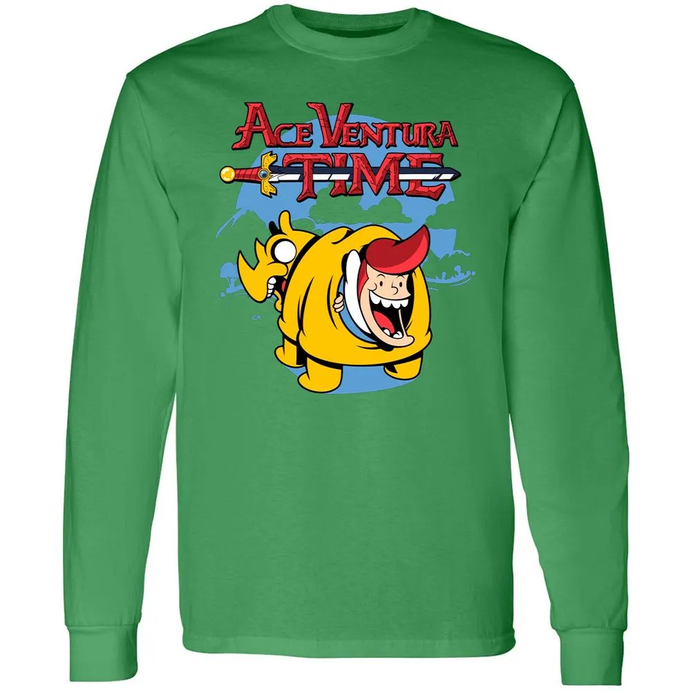Long Sleeve T-Shirt - G9R6B53F - Irish Green - 10