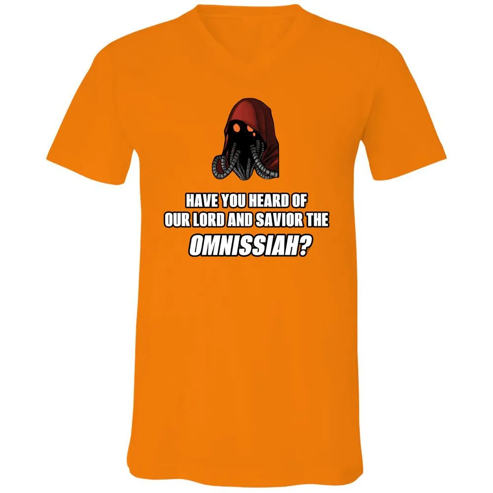 Unisex V-Neck T-Shirt - V1U93LBB - Orange - 11