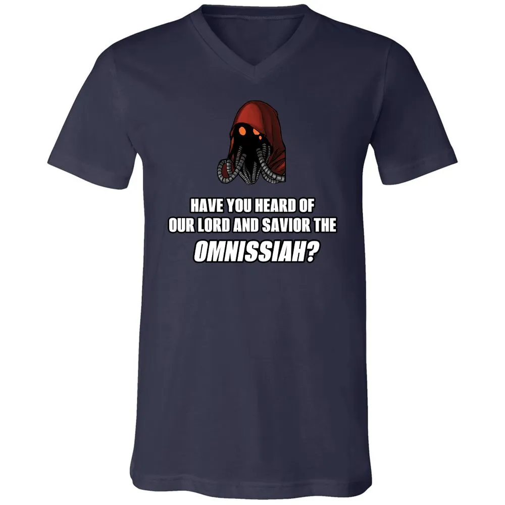 Unisex V-Neck T-Shirt - V1U93LBB - Navy - 9