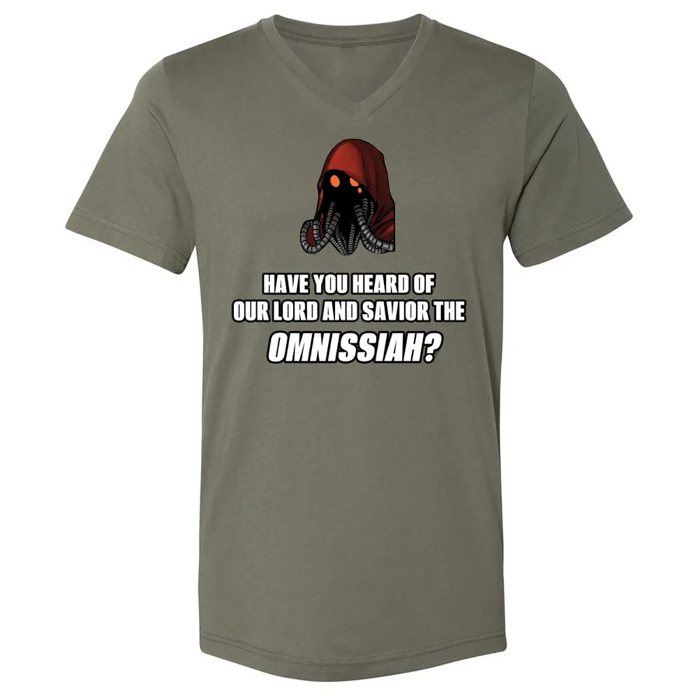 Unisex V-Neck T-Shirt - V1U93LBB - Military Green - 10