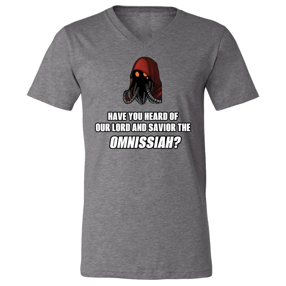 Unisex V-Neck T-Shirt - V1U93LBB - Deep Heather - 13