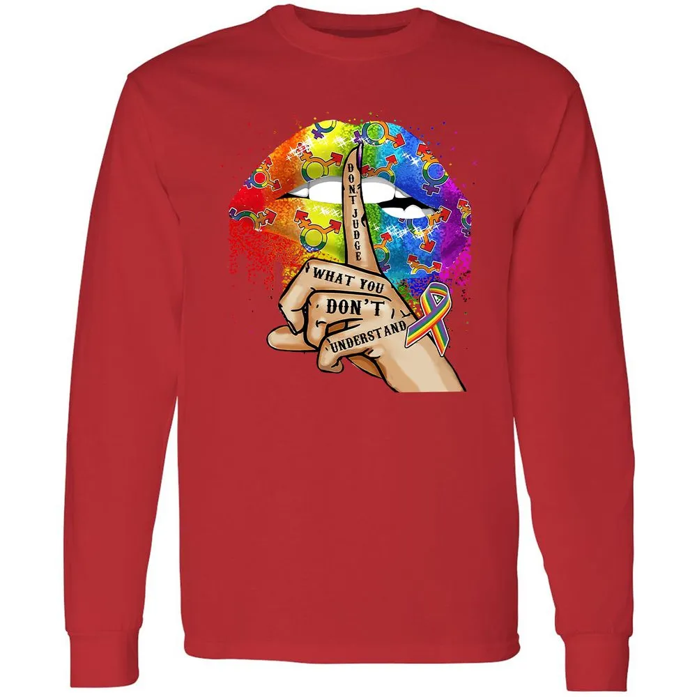 Long Sleeve T-Shirt - 3PMGS1HQ - Red - 14
