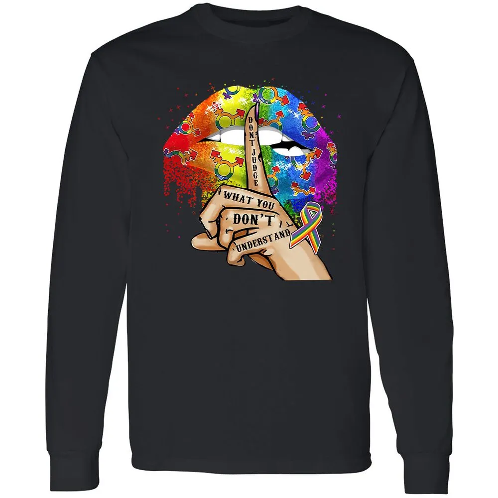 Long Sleeve T-Shirt - 3PMGS1HQ - Black - 16