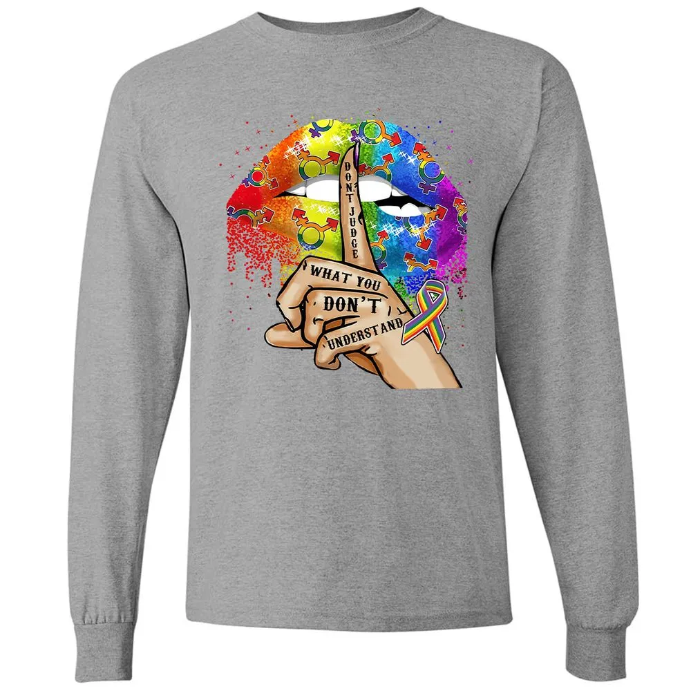 Long Sleeve T-Shirt - 3PMGS1HQ - Graphite Heather - 6