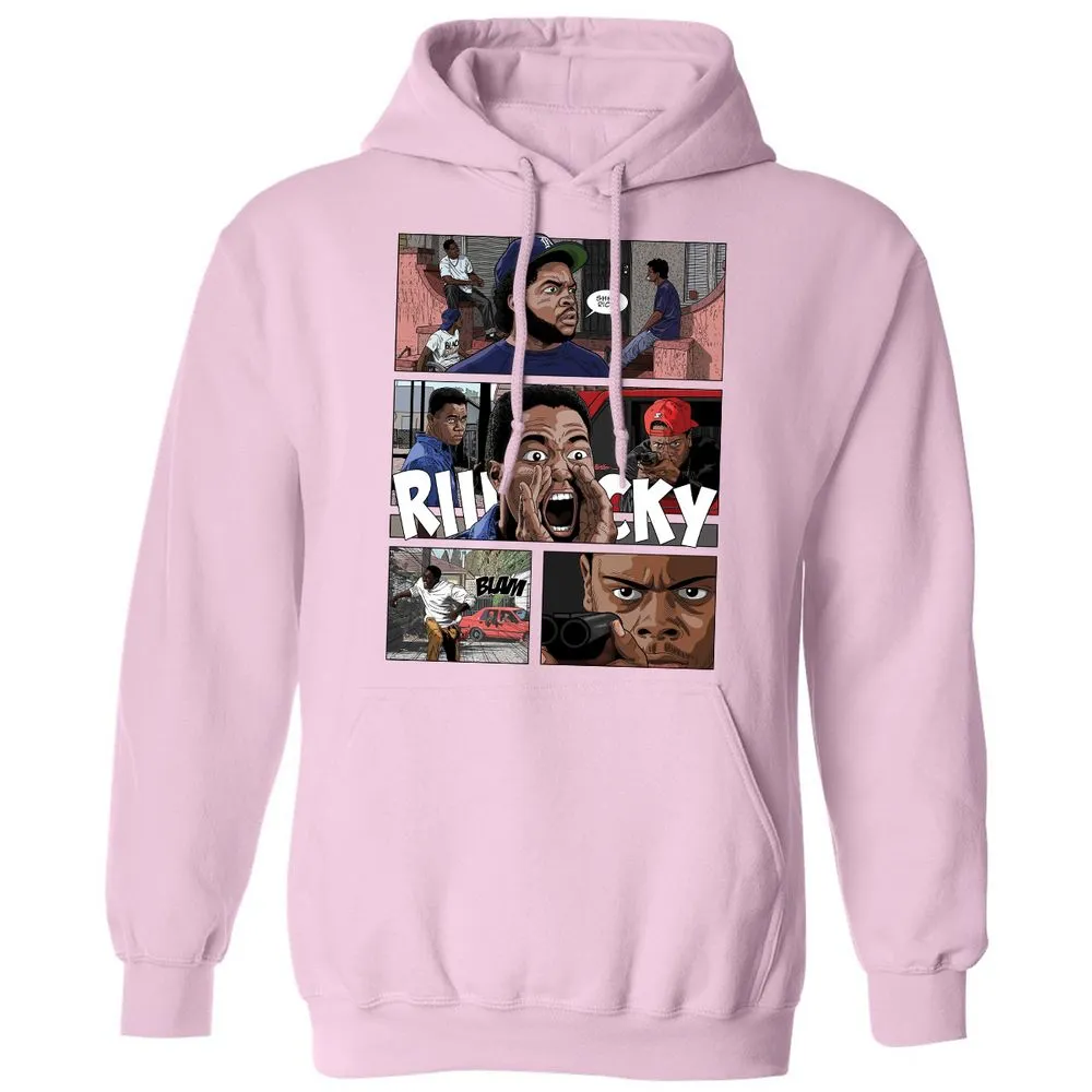 Classic Unisex Hoodie - HV875M1G - Light Pink - 3
