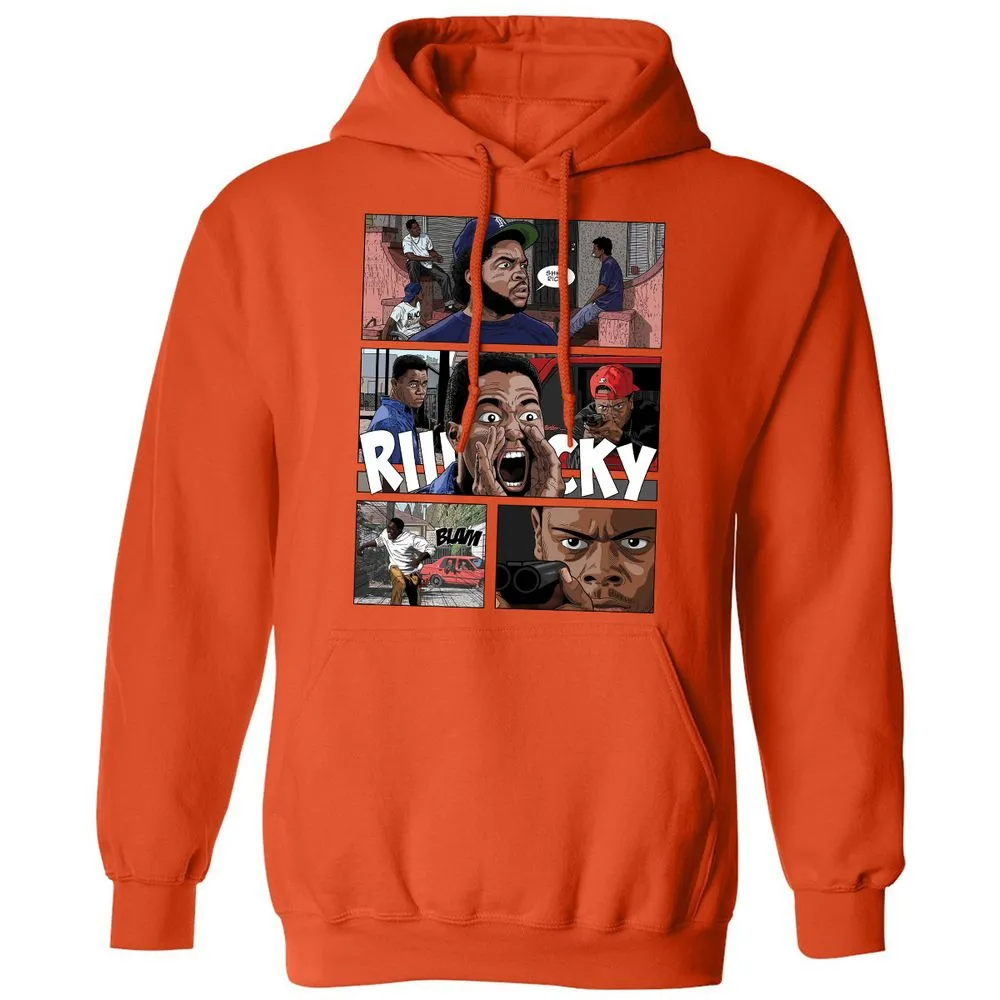 Classic Unisex Hoodie - HV875M1G - Orange - 10