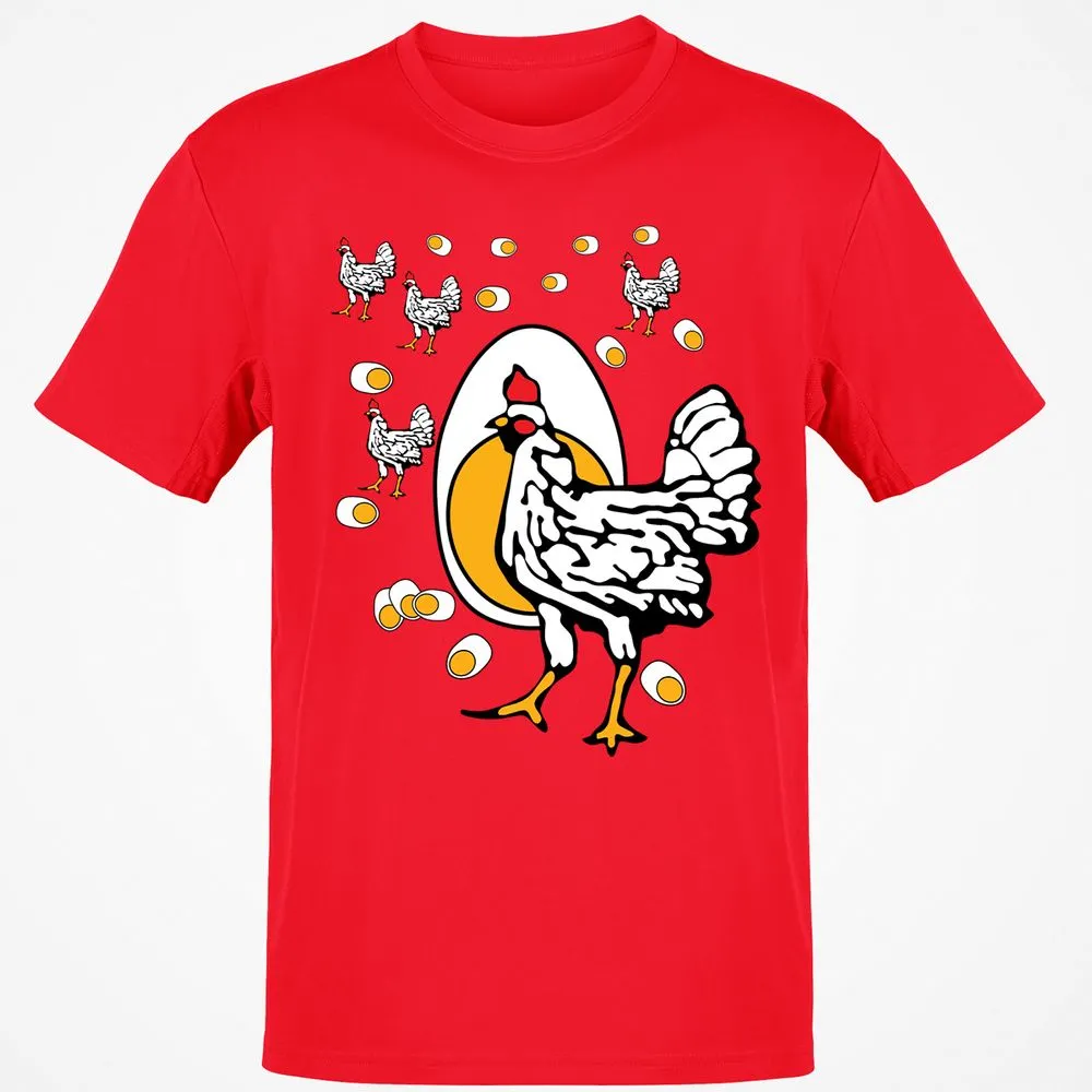 Classic Unisex T-Shirt - KKYHFJCA - Red - 10