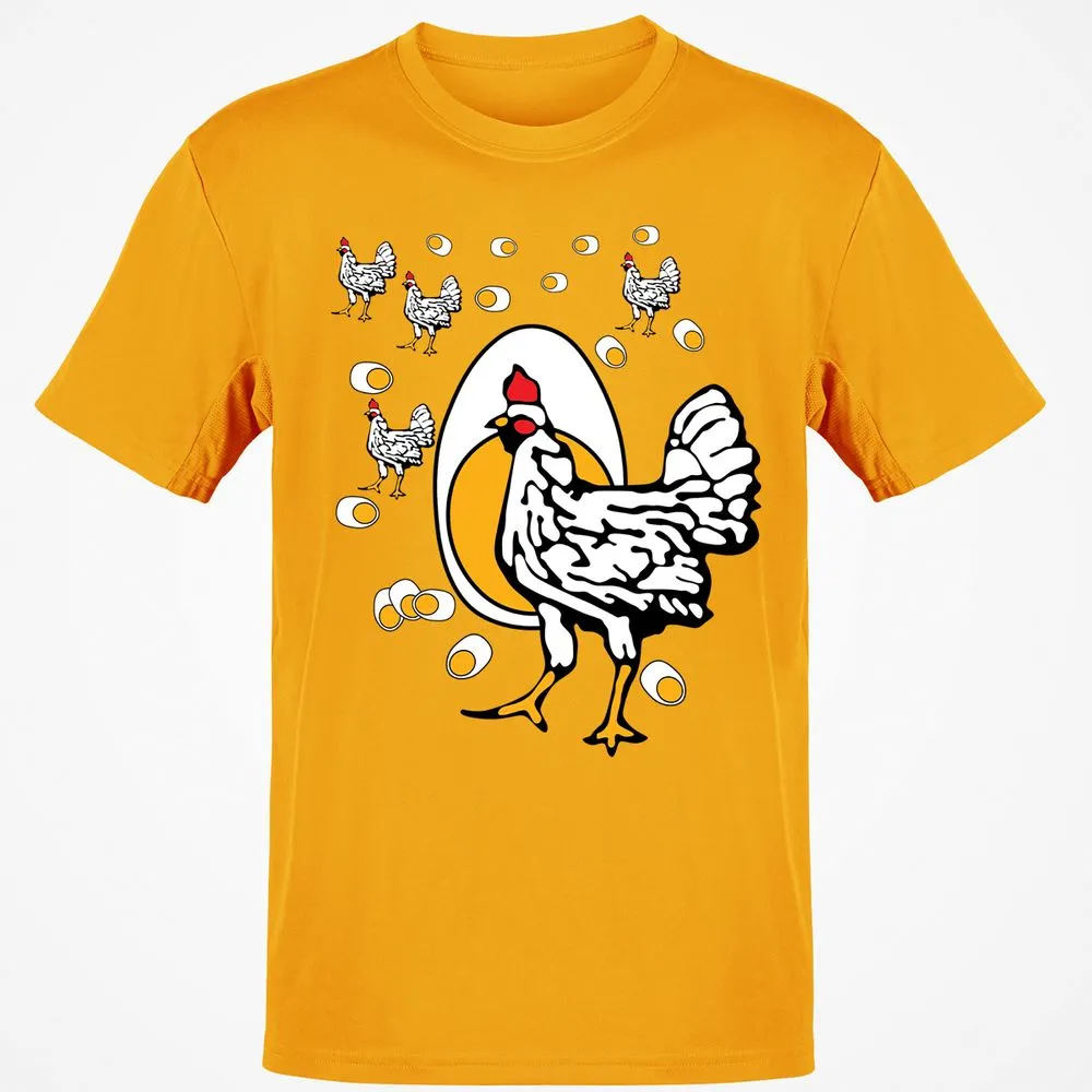 Classic Unisex T-Shirt - KKYHFJCA - Gold - 4