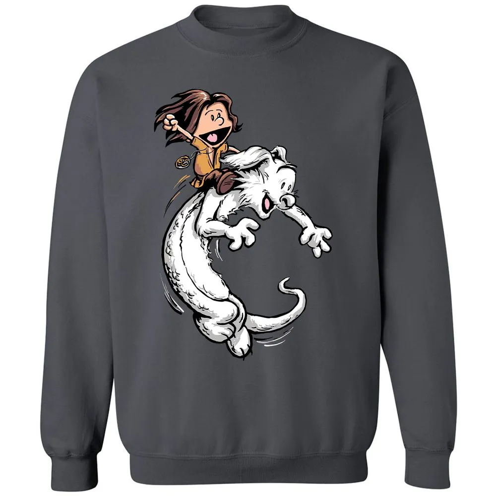 Classic Unisex Sweatshirt - 46EPNSWS - Charcoal - 7