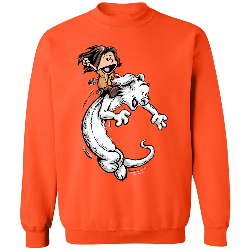 Classic Unisex Sweatshirt - 46EPNSWS - Orange - 10