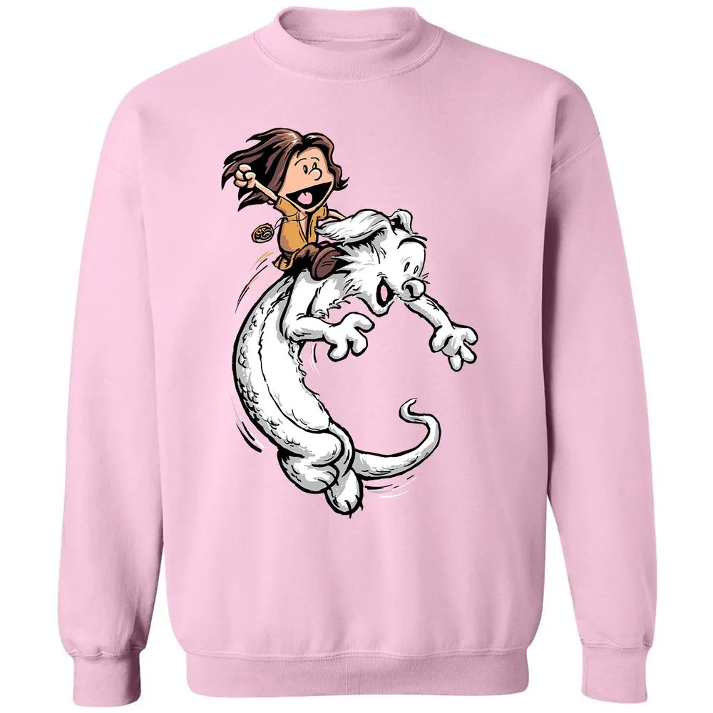 Classic Unisex Sweatshirt - 46EPNSWS - Light Pink - 3