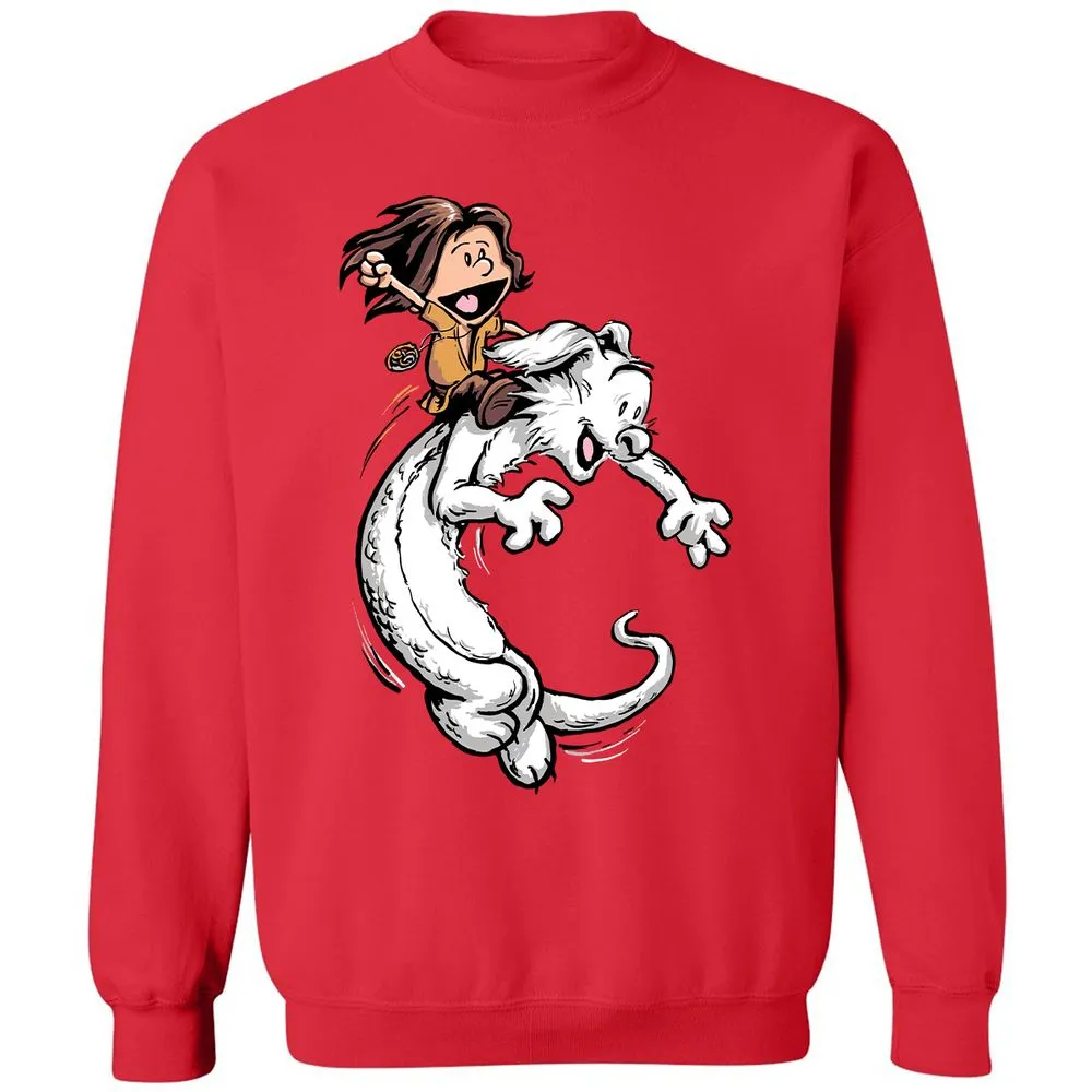 Classic Unisex Sweatshirt - 46EPNSWS - Red - 5