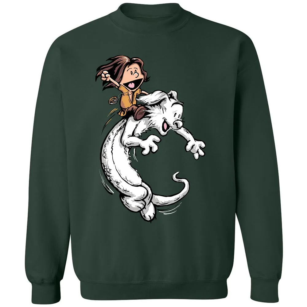 Classic Unisex Sweatshirt - 46EPNSWS - Forest Green - 4