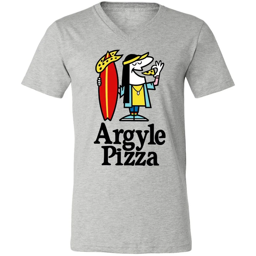 Unisex V-Neck T-Shirt - LXGNRA4V - Athletic Heather - 7
