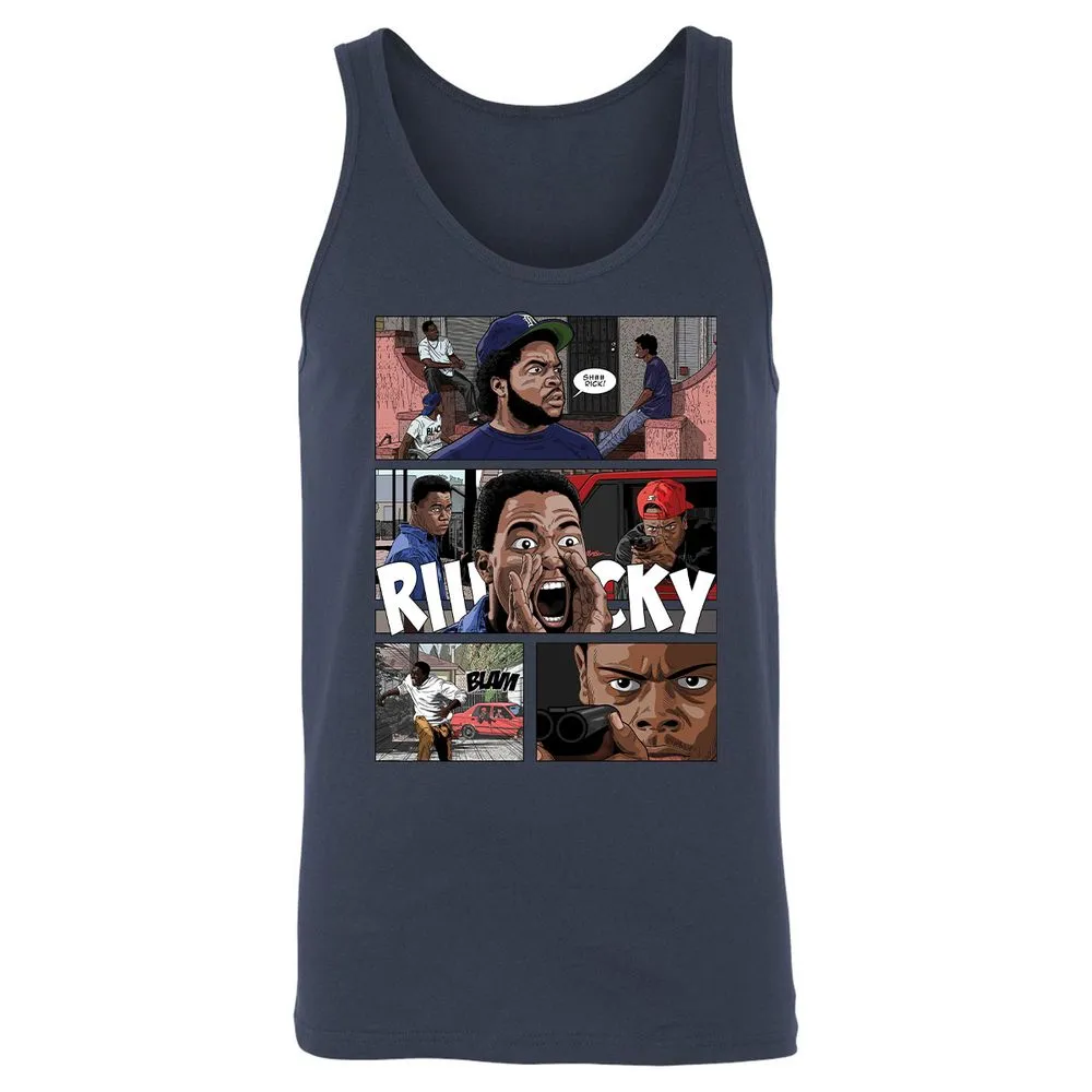 Unisex Jersey Tank - 2A3MP8NW - Navy - 8