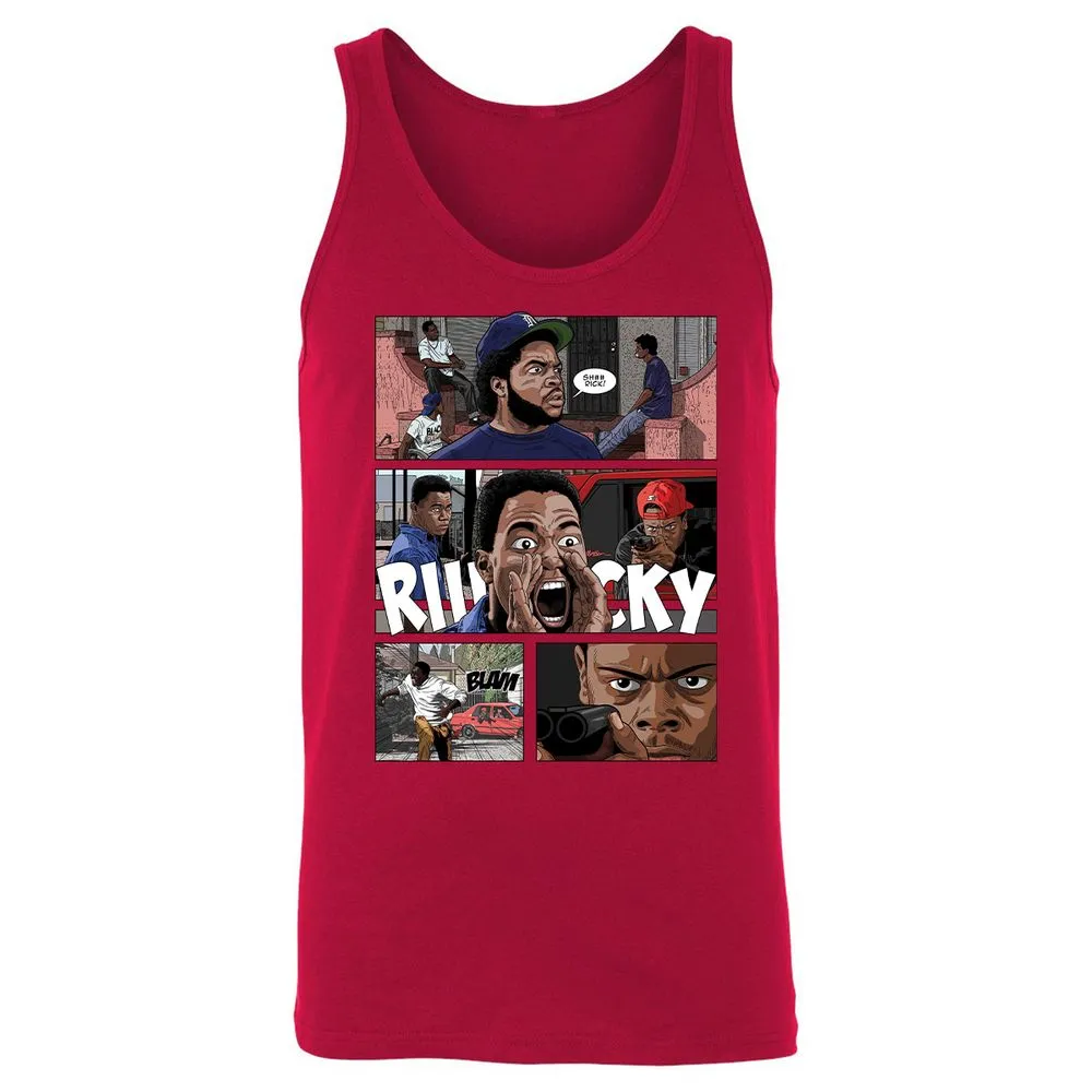 Unisex Jersey Tank - 2A3MP8NW - Red - 11