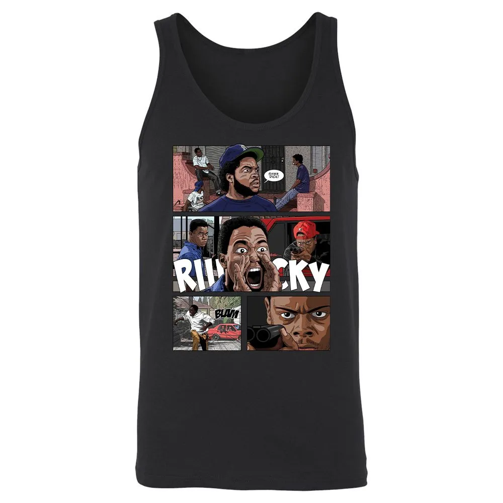 Unisex Jersey Tank - 2A3MP8NW - Black - 14