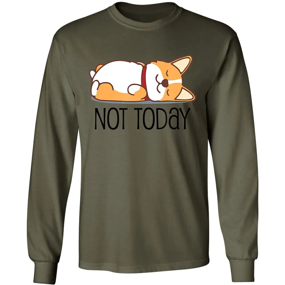 Long Sleeve T-Shirt - 65TBYTP2 - Military Green - 7