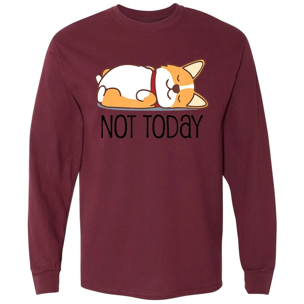 Long Sleeve T-Shirt - 65TBYTP2 - Maroon - 11