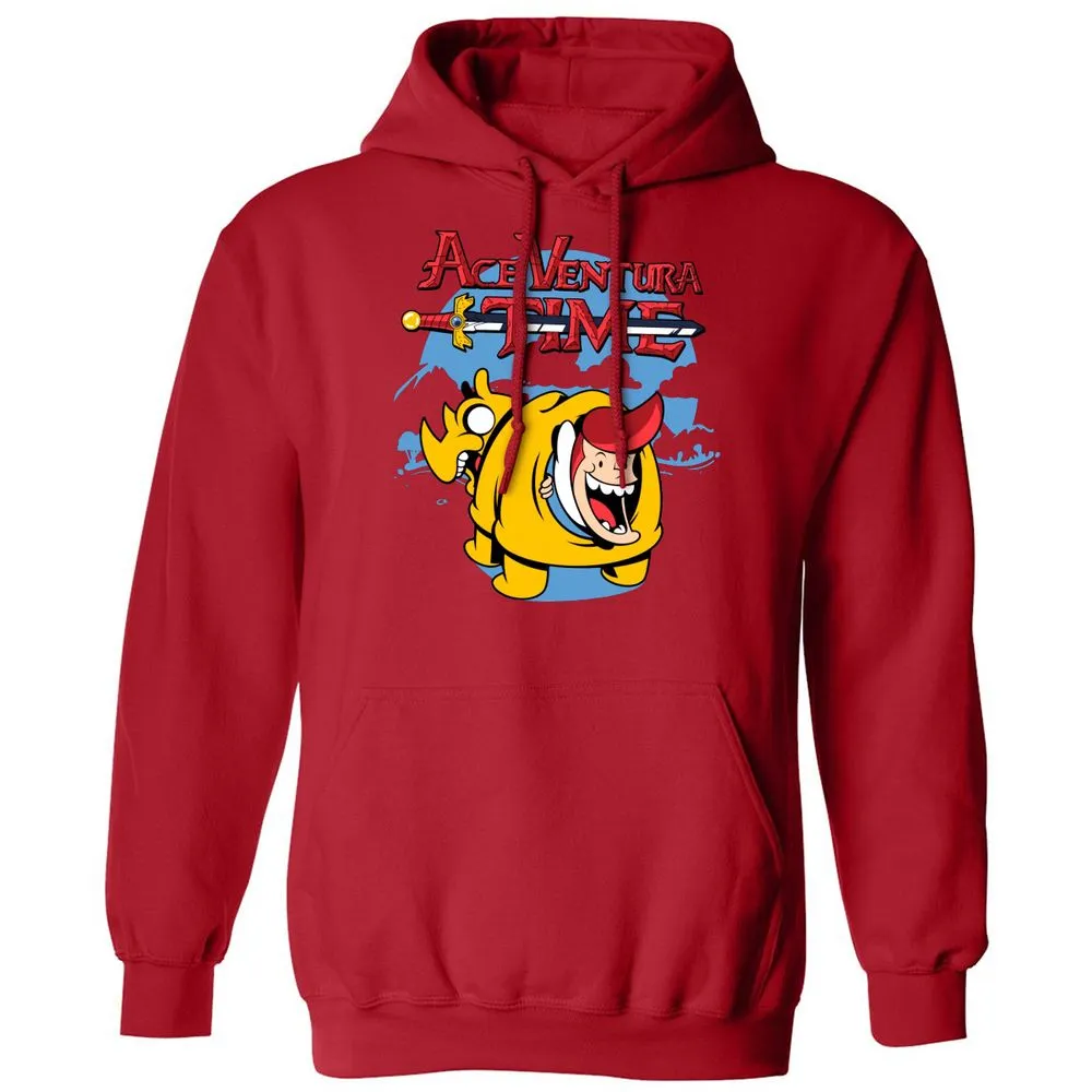 Classic Unisex Hoodie - U3XSYWMQ - Red - 5