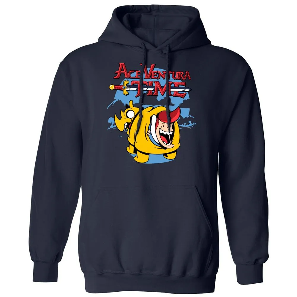 Classic Unisex Hoodie - U3XSYWMQ - Navy - 8