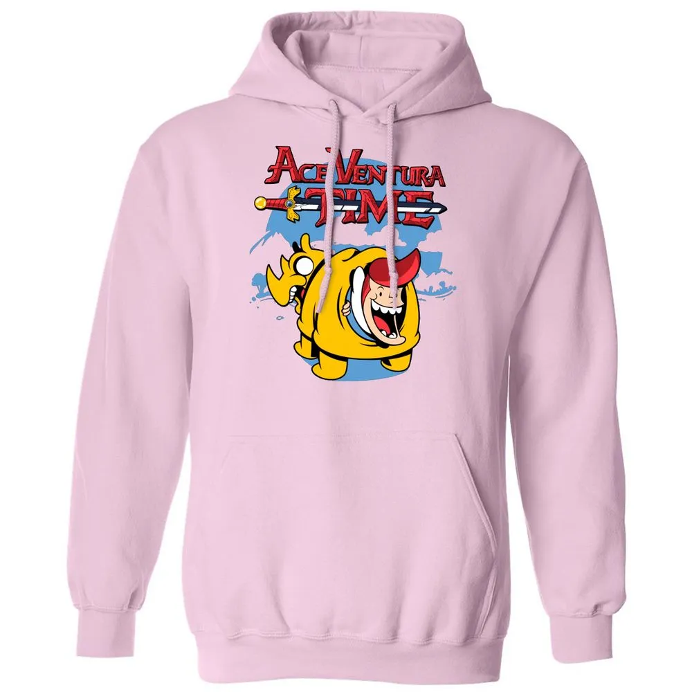 Classic Unisex Hoodie - U3XSYWMQ - Light Pink - 3