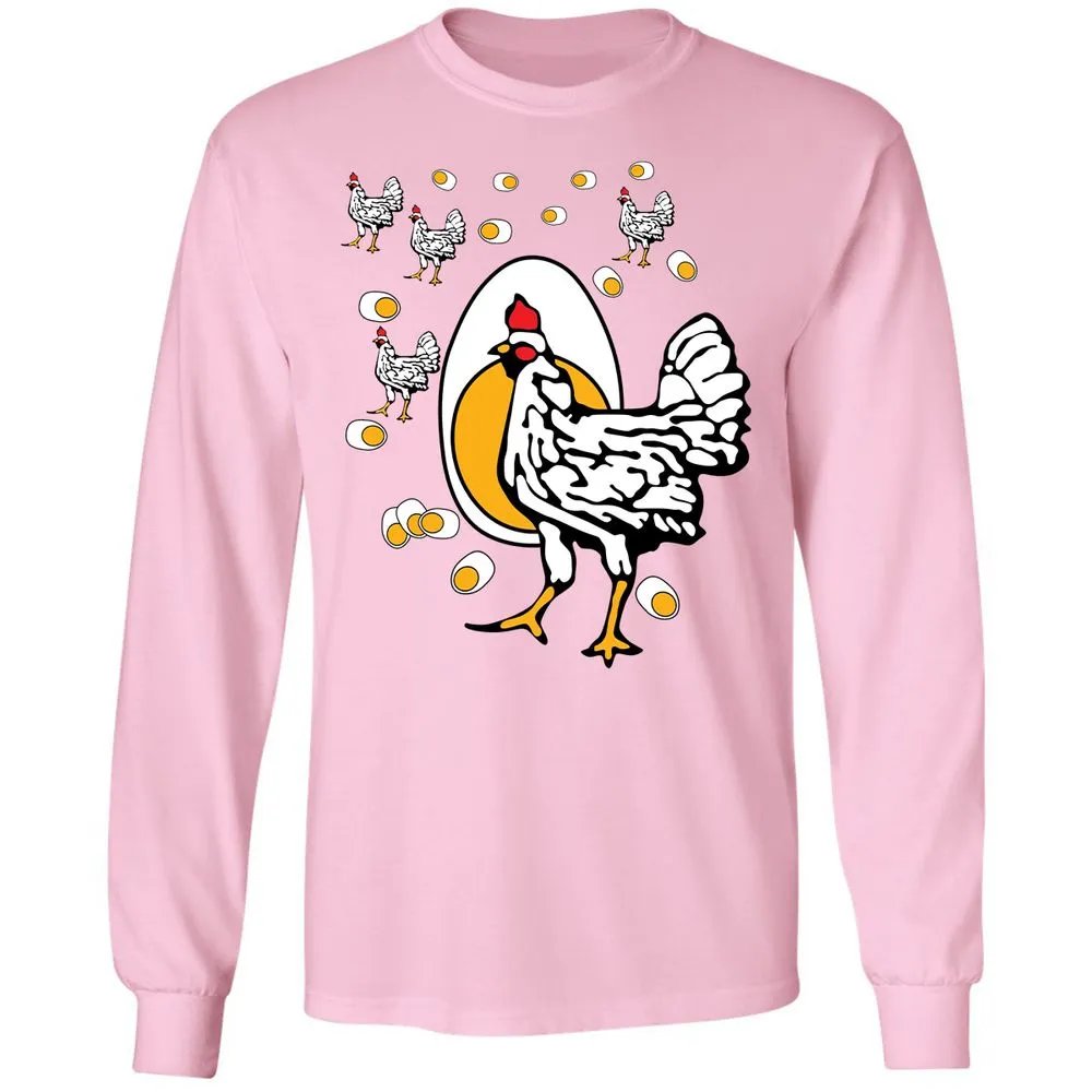 Long Sleeve T-Shirt - CBABV9TH - Light Pink - 3