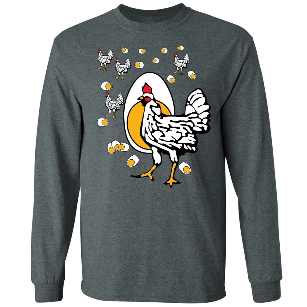 Long Sleeve T-Shirt - CBABV9TH - Dark Heather - 15