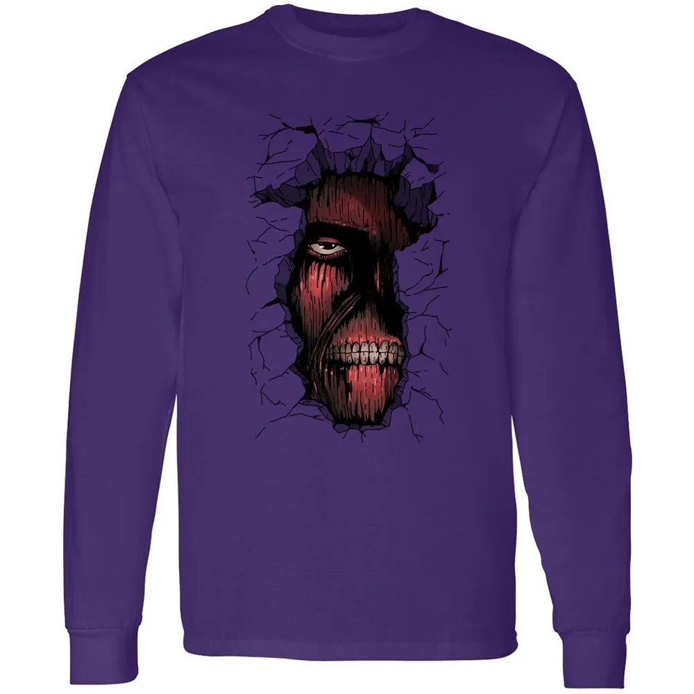 Long Sleeve T-Shirt - 629PBVG1 - Purple - 13