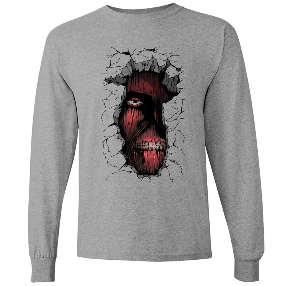 Long Sleeve T-Shirt - 629PBVG1 - Graphite Heather - 6