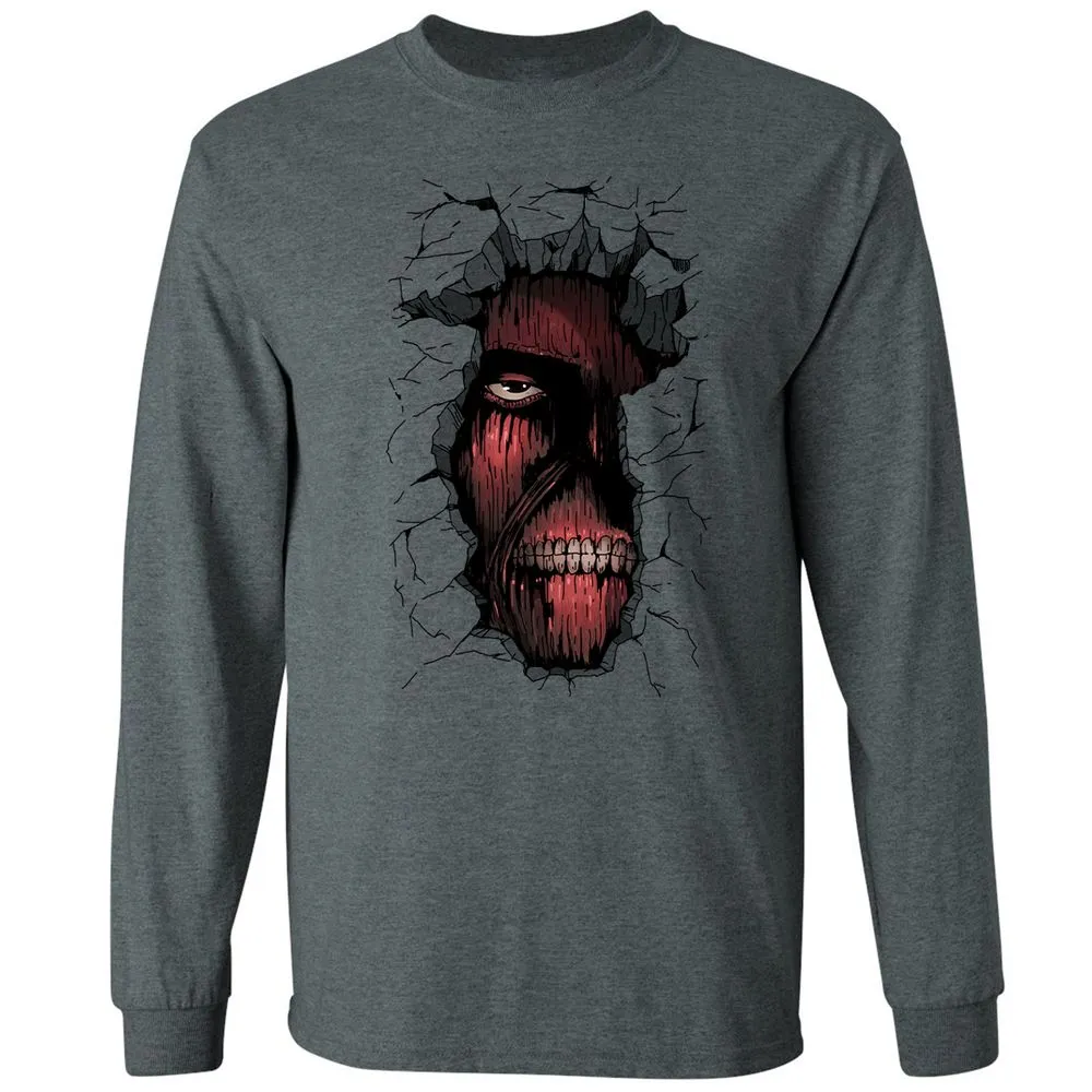 Long Sleeve T-Shirt - 629PBVG1 - Dark Heather - 15