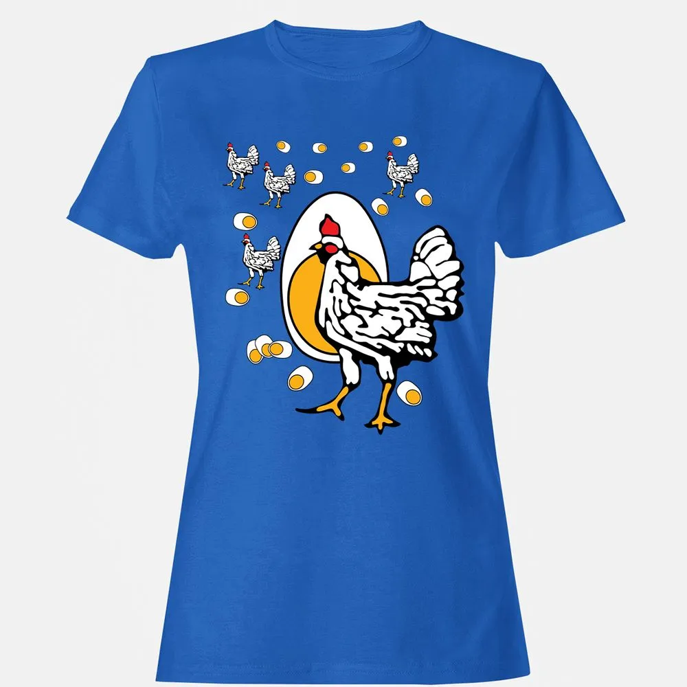 Women's T-Shirt - G9RF6LH1 - Royal - 14