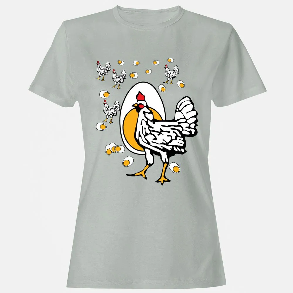 Women's T-Shirt - G9RF6LH1 - Ash - 2
