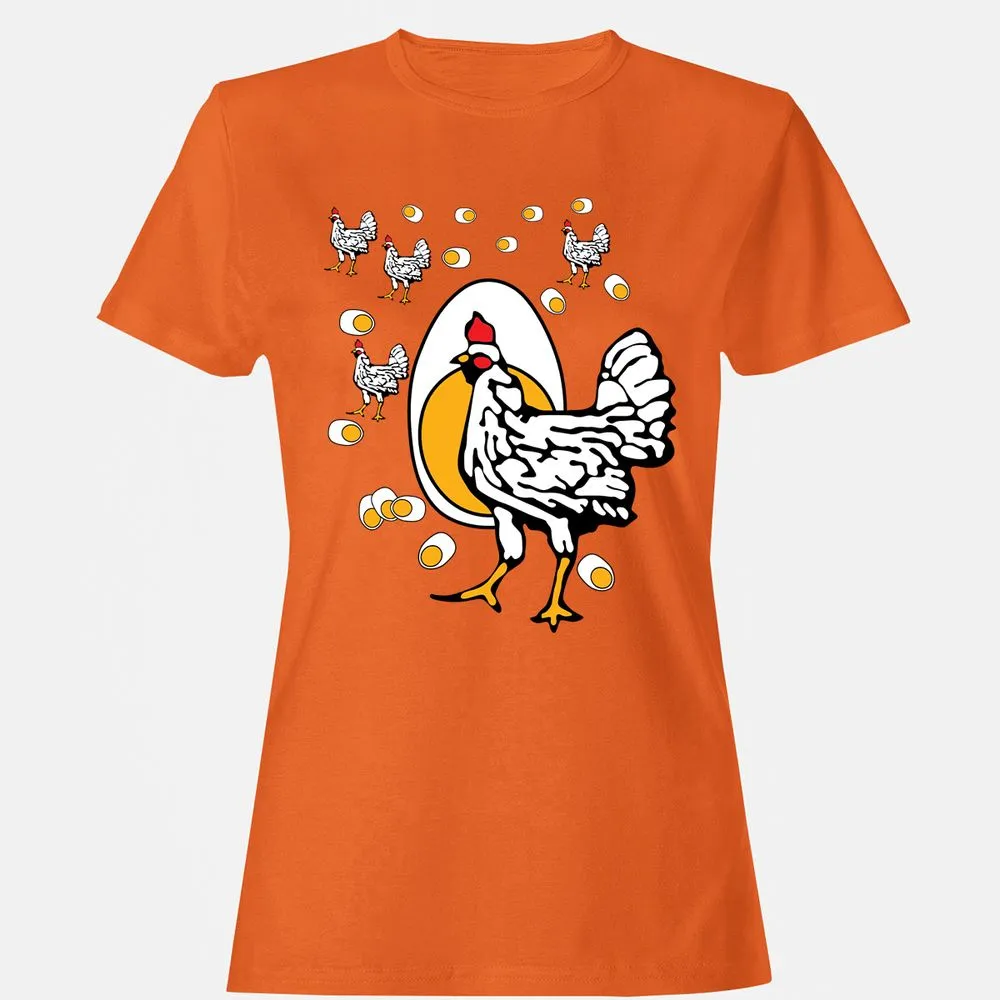 Women's T-Shirt - G9RF6LH1 - Orange - 11