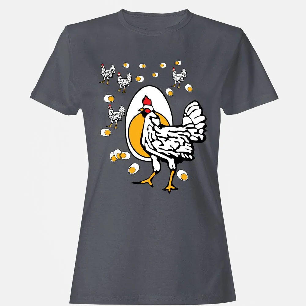 Women's T-Shirt - G9RF6LH1 - Dark Heather - 5