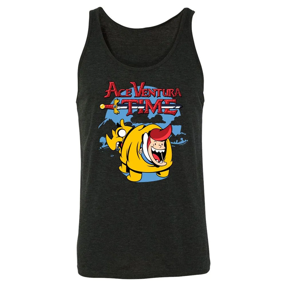 Unisex Jersey Tank - 1TW3JL9A - Charcoal Black Triblend - 5