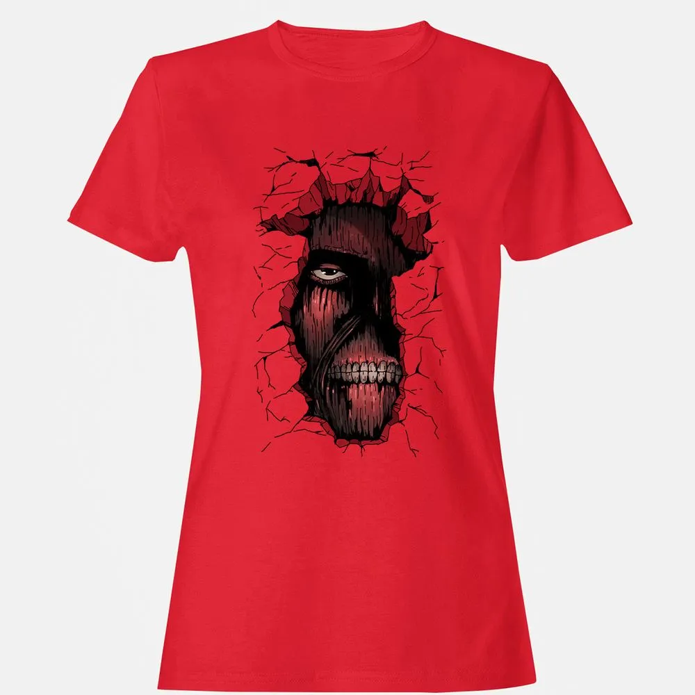 Women's T-Shirt - TZ5JLR8M - Red - 13
