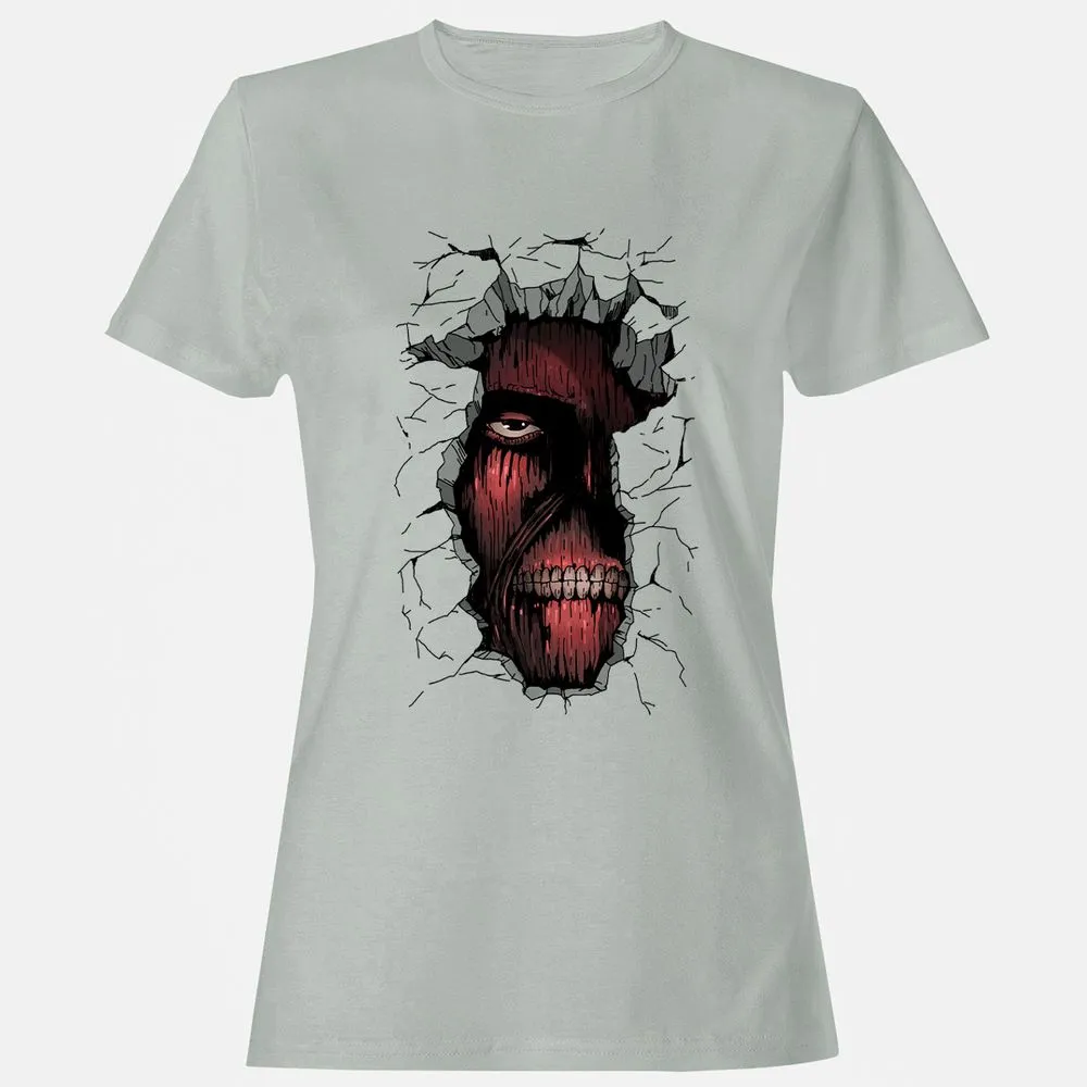 Women's T-Shirt - TZ5JLR8M - Ash - 2
