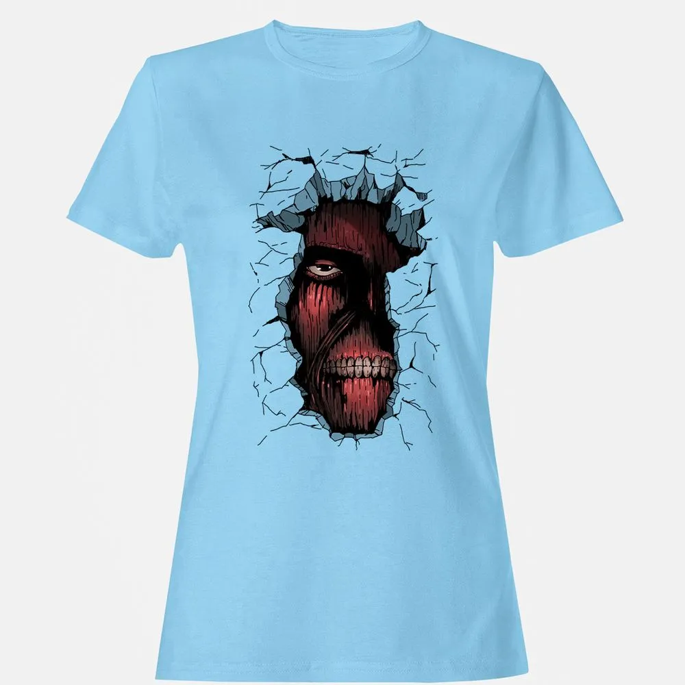 Women's T-Shirt - TZ5JLR8M - Light Blue - 8