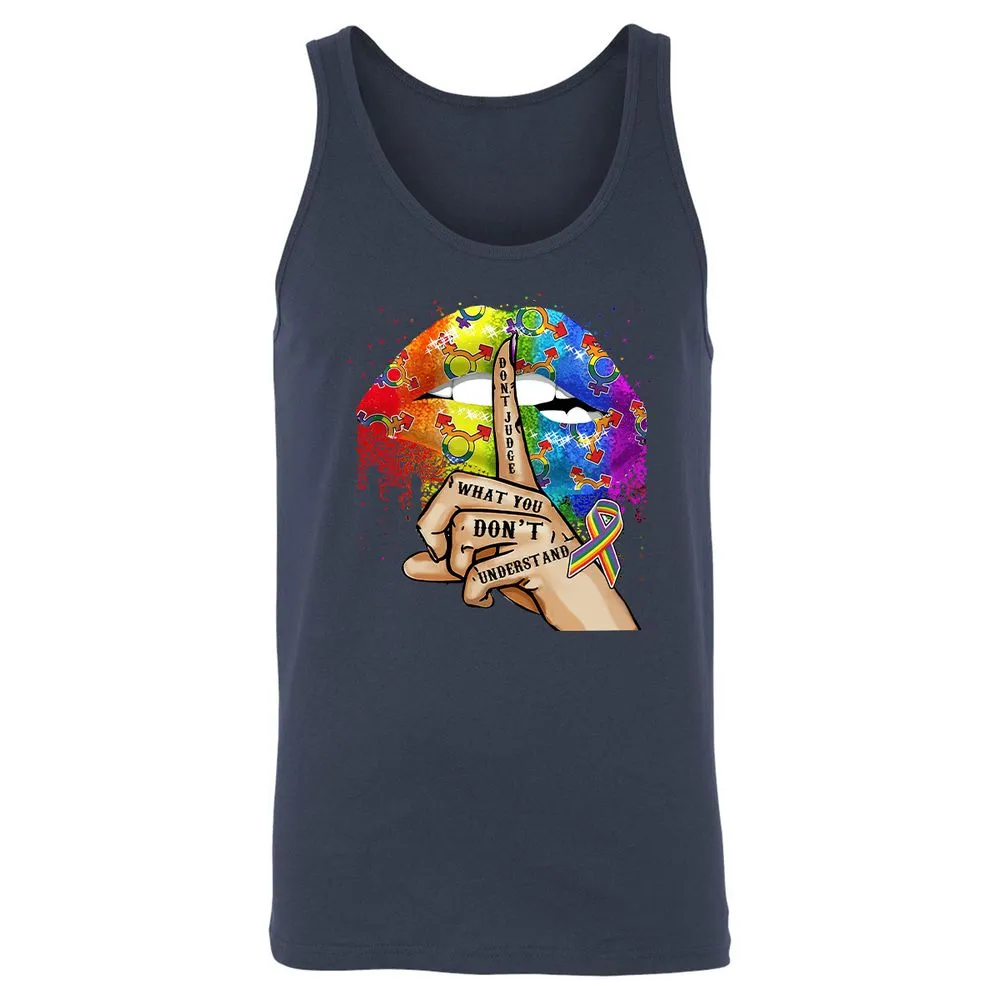Unisex Jersey Tank - 6V3L7DPP - Navy - 8