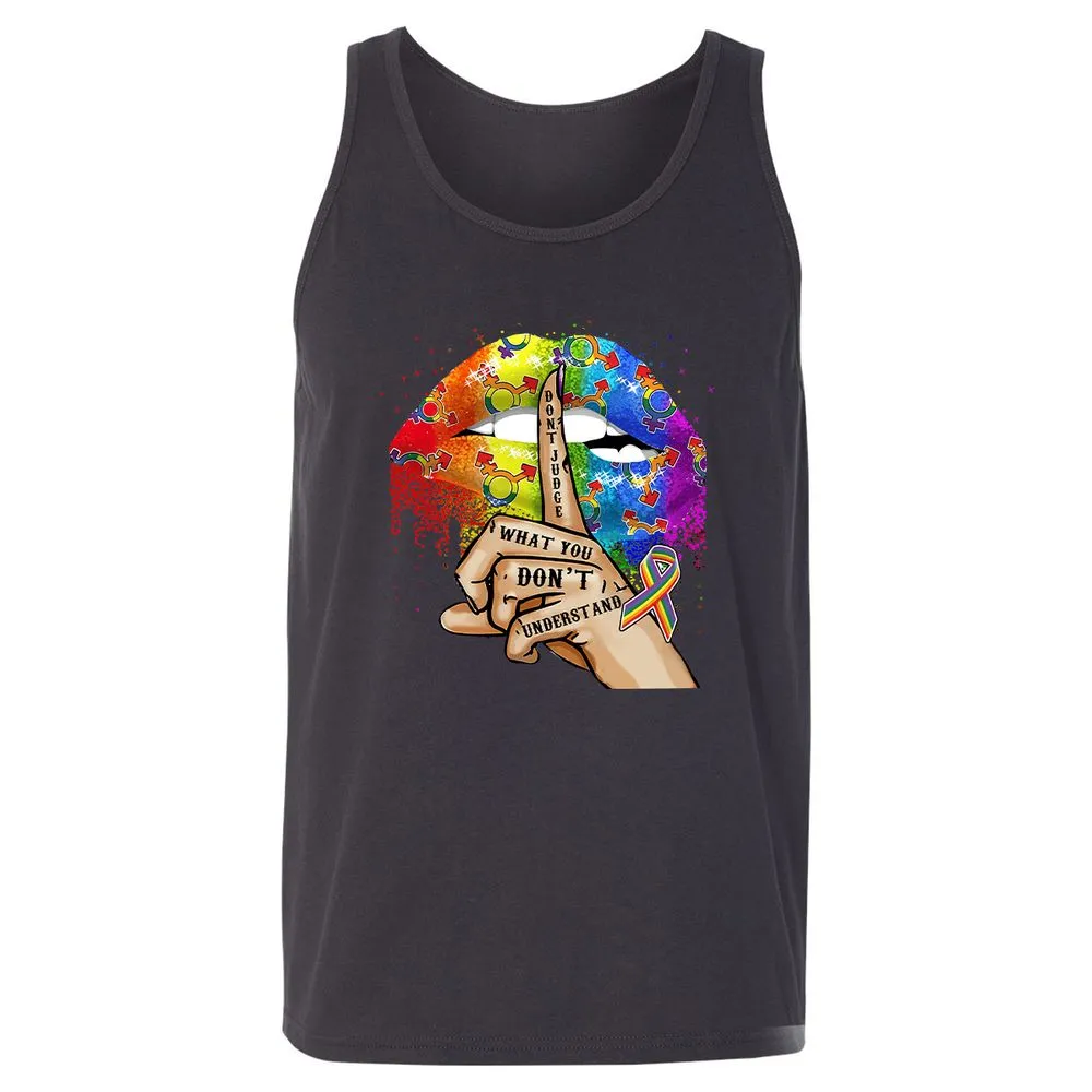 Unisex Jersey Tank - 6V3L7DPP - Dark Grey - 7