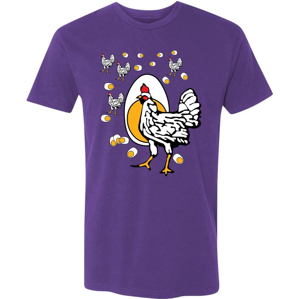 Premium Unisex T-Shirt - YJ51FDAP - Purple Rush - 7