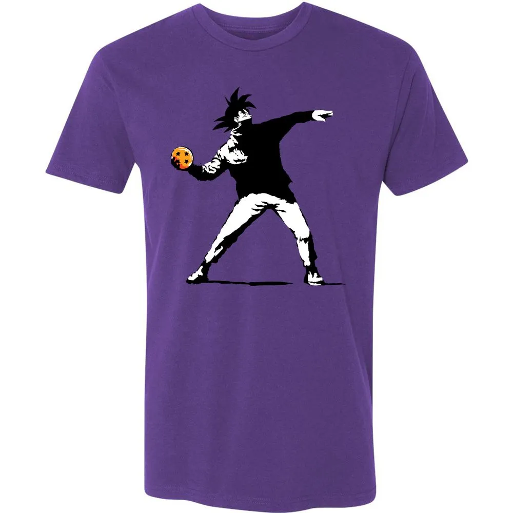 Premium Unisex T-Shirt - QJ5WFX1B - Purple Rush - 7