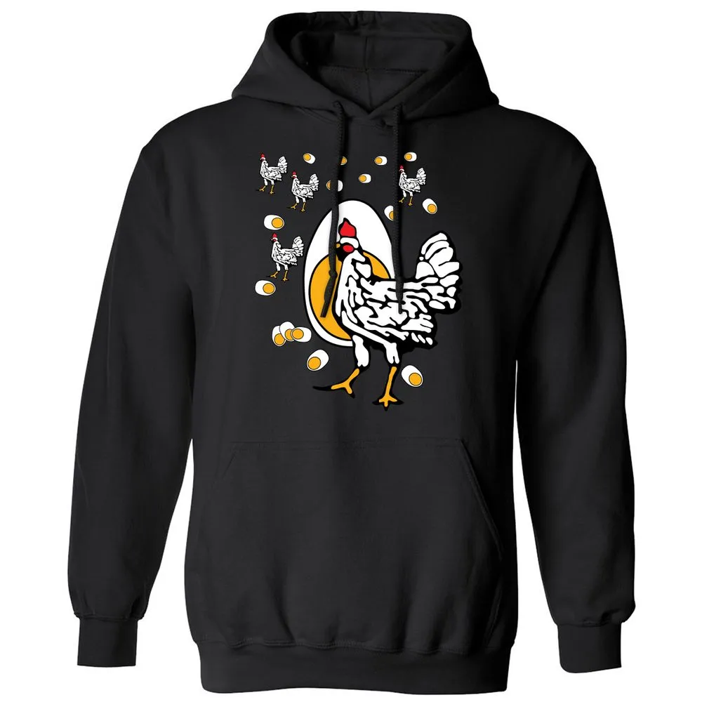 Classic Unisex Hoodie - 9E4PCH5Q - Black - 11