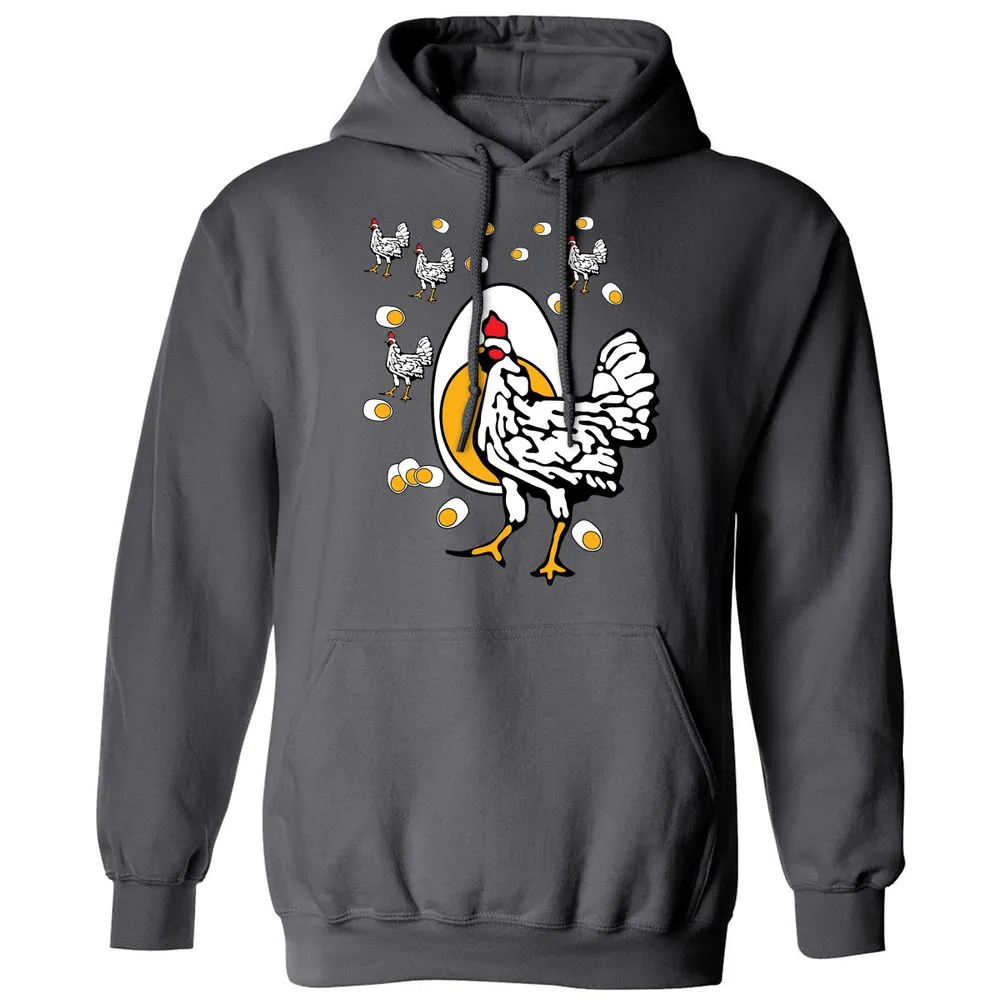 Classic Unisex Hoodie - 9E4PCH5Q - Charcoal - 7