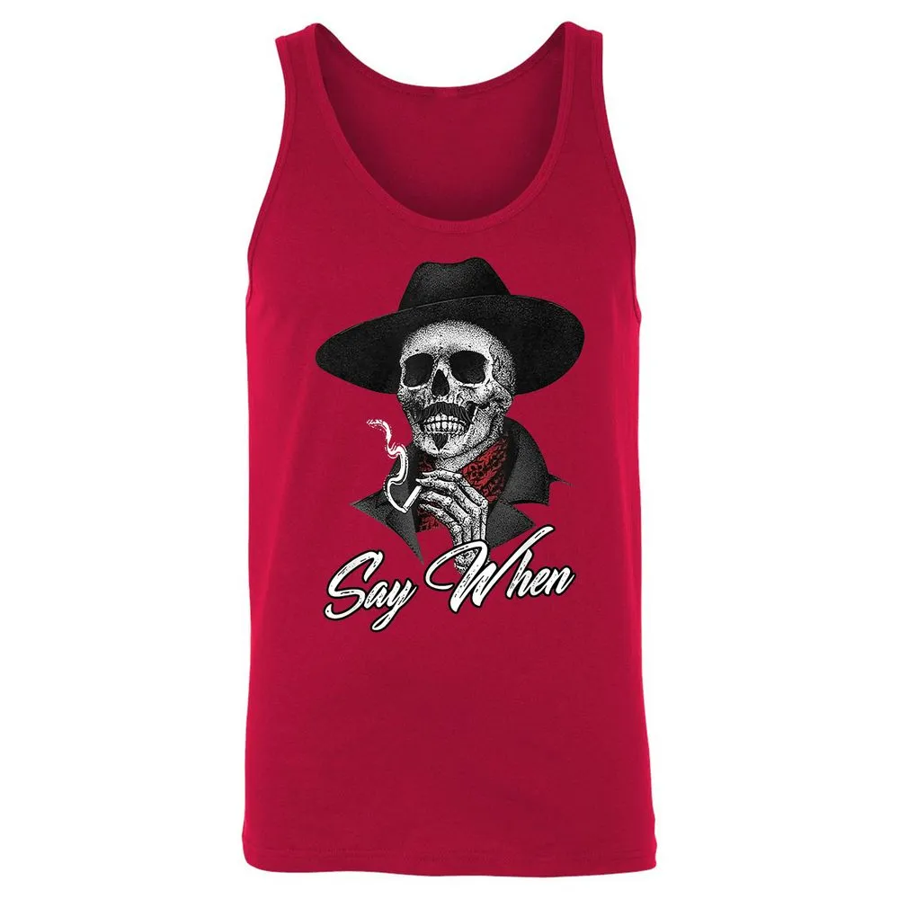 Unisex Jersey Tank - JXUXQS6W - Red - 11